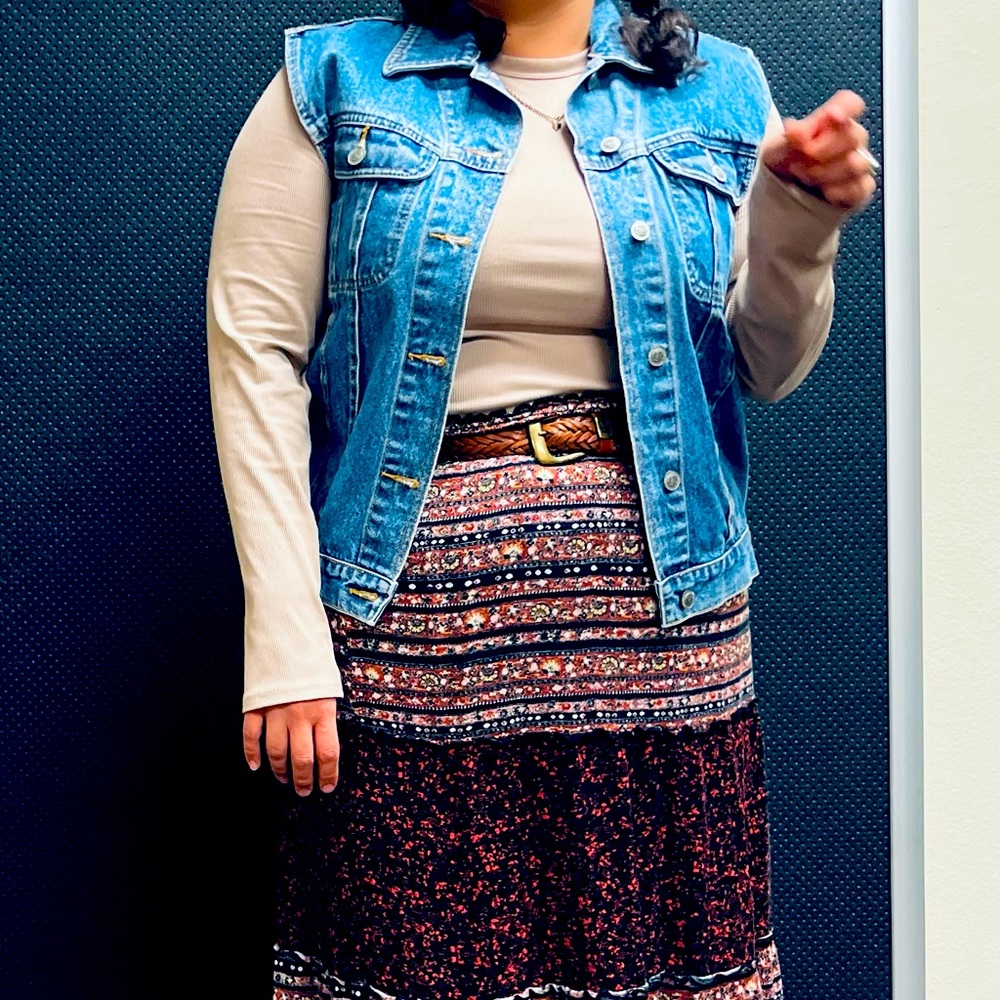 Vintage Gitano Jean Denim Vest